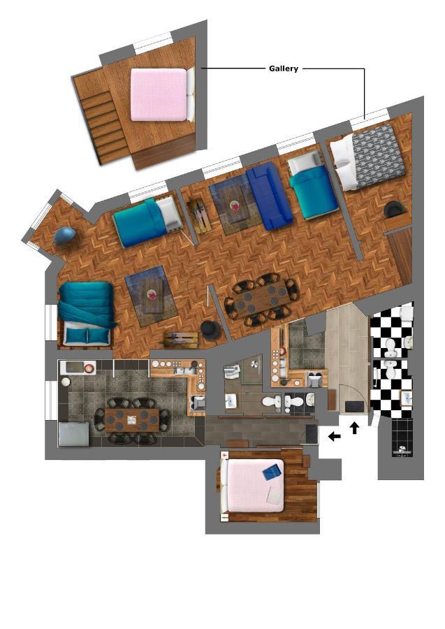 W-Tree Loft Style Apartment บูดาเปสต์ ภายนอก รูปภาพ